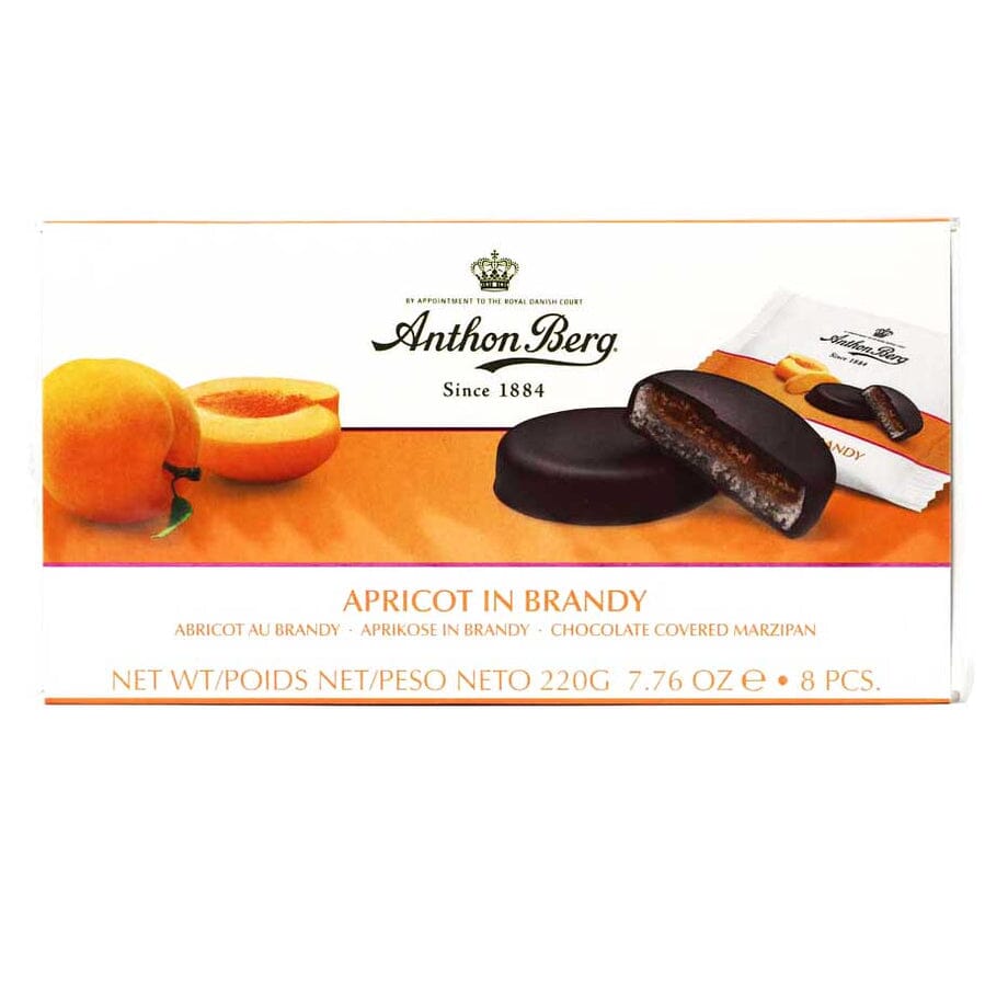 Anthon Berg Apricot in Brandy Chocolate Marzipan, 7.76oz Sweets & Snacks vendor-unknown