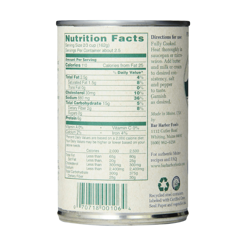 Bar Harbor New England Condensed Lobster Chowder, 15 oz Pantry Bar Harbor