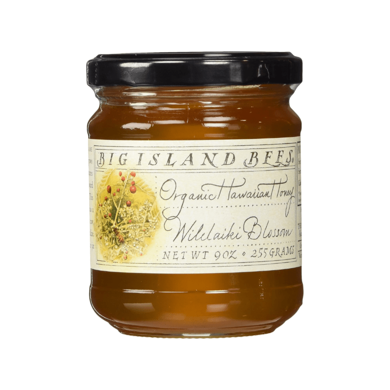 Big Island Bee Organic Ohia Lehua Wilelaiki Blossom Hawaiian Honey, 9 oz Pantry Big Island Bees