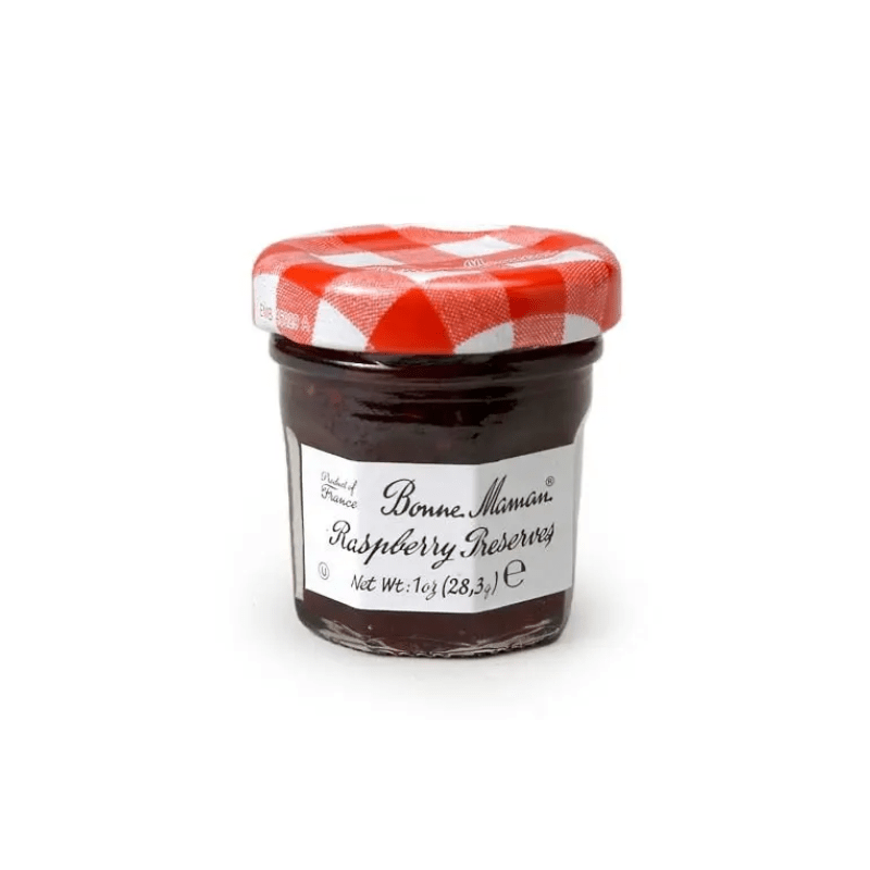 Bonne Maman Mini Raspberry Preserves, 1 oz Pantry Bonne Maman