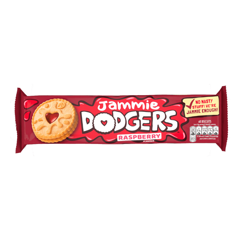 Burton’s Raspberry Flavored Jammie Dodgers, 4.9 oz Sweets & Snacks vendor-unknown