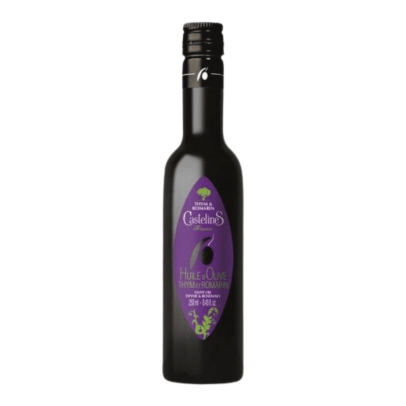 CastelineS Aromatic Organic Olive oil with Thyme & Rosemary, 8.8 oz Oil & Vinegar CastelineS