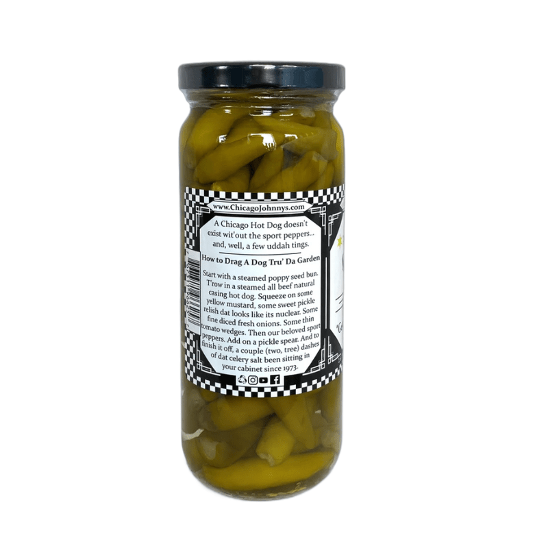 Chicago Johnny’s Chicago Sport Pepper, 16 oz Fruits & Veggies Chicago Johnny's