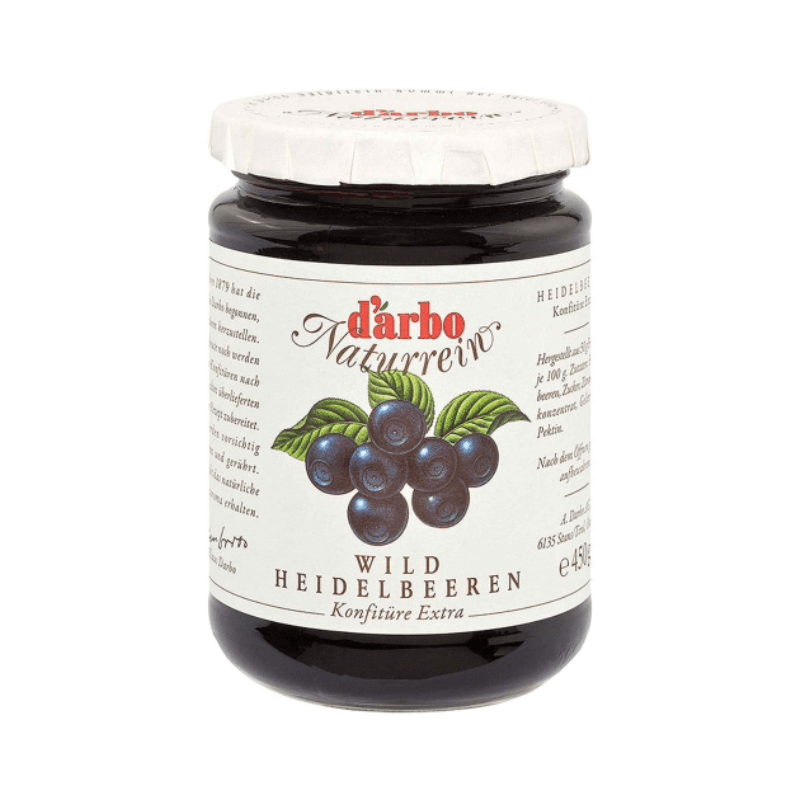 D’ Arbo Wild Blueberry Jam, 16 oz Pantry d'arbo