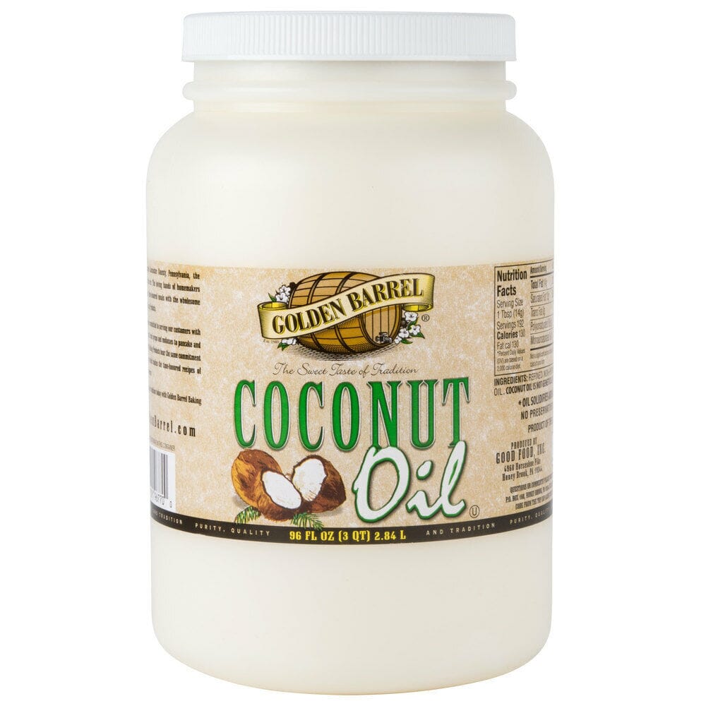 Golden Barrel Butter Flavored Coconut Oil, 96 oz Oil & Vinegar Golden Barrel