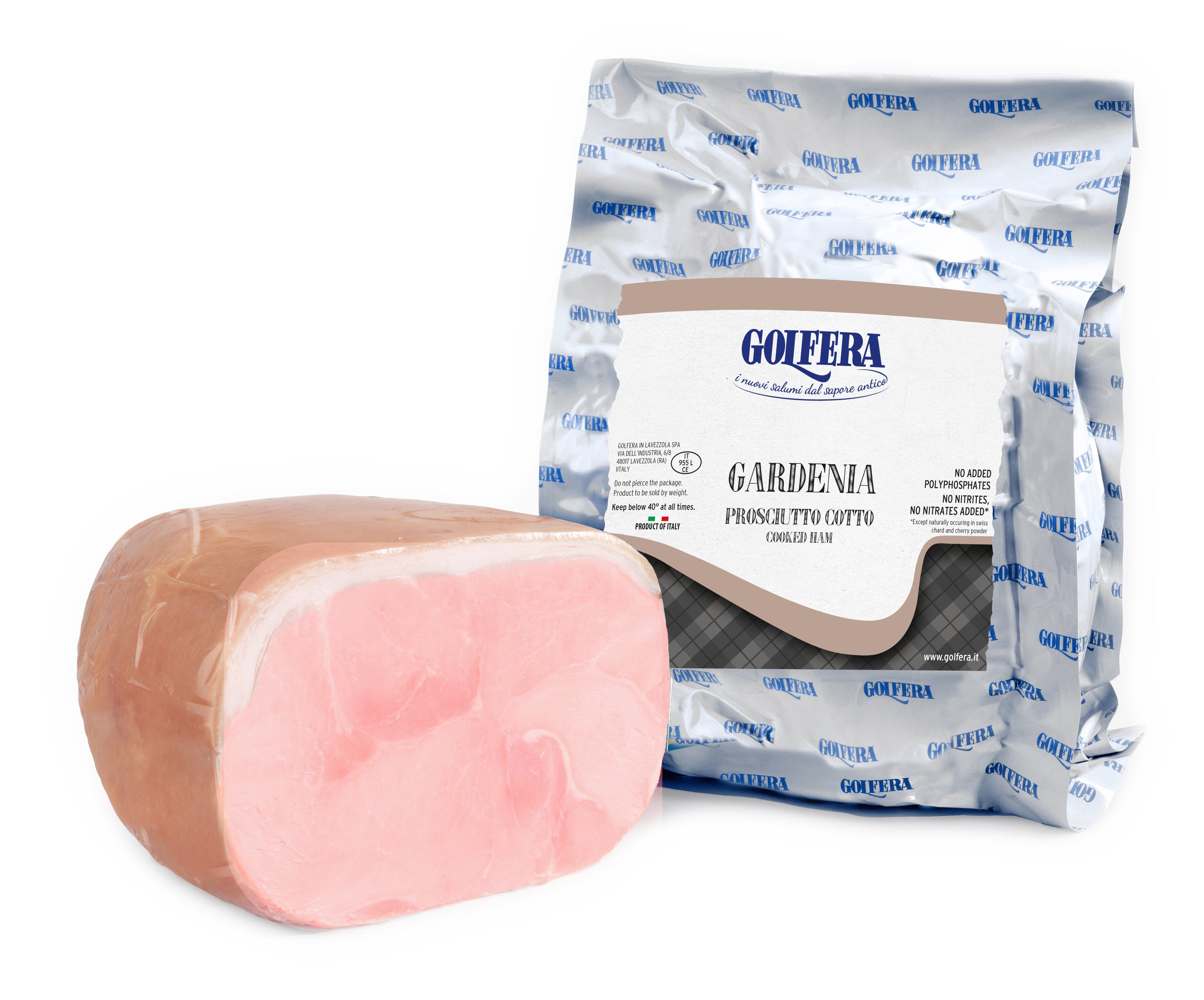 Golfera Gardenia Prosciutto Cotto, 7 Lbs Meats Golfera