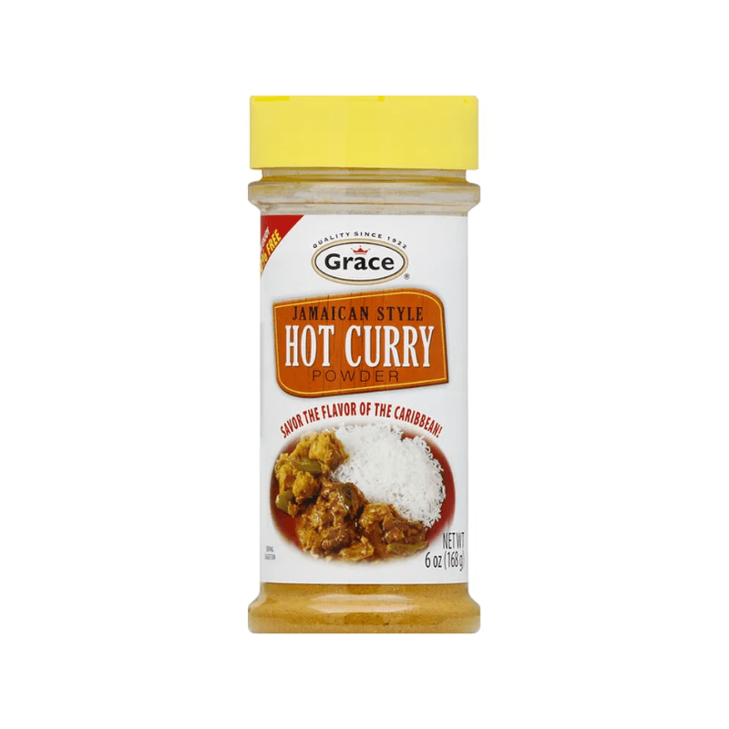 Grace Jamaican Style Hot Curry Powder, 6 oz Pantry Savannah Grace