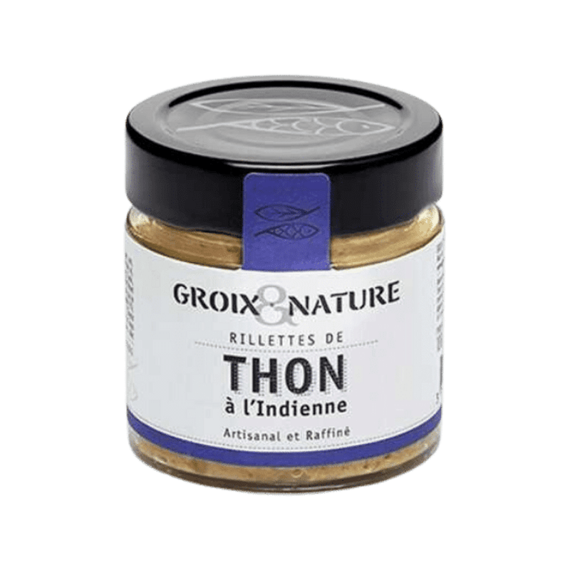 Groix et Nature Tuna Rillettes with Indian Spices, 3.5 oz Seafood Groix et Nature