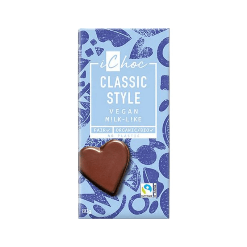 iChoc Vegan & Organic Classic Style Chocolate Bar, 2.8 oz Sweets & Snacks iChoc