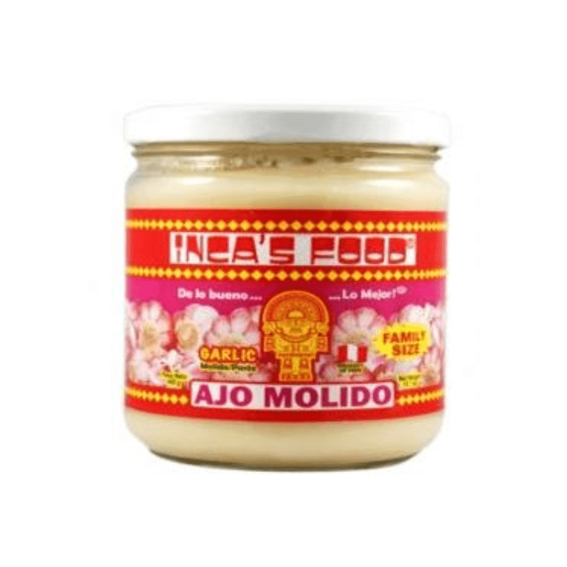 Inca’s Food Ajo Molido Garlic Paste, 7.5 oz Sauces & Condiments Inca's Food