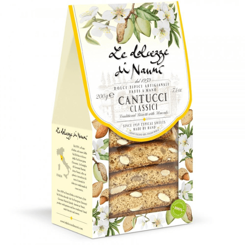 Le Dolcezze di Nanni Classic Cantucci with Almond, 7.1 oz Sweets & Snacks Dolcezze di Nanni