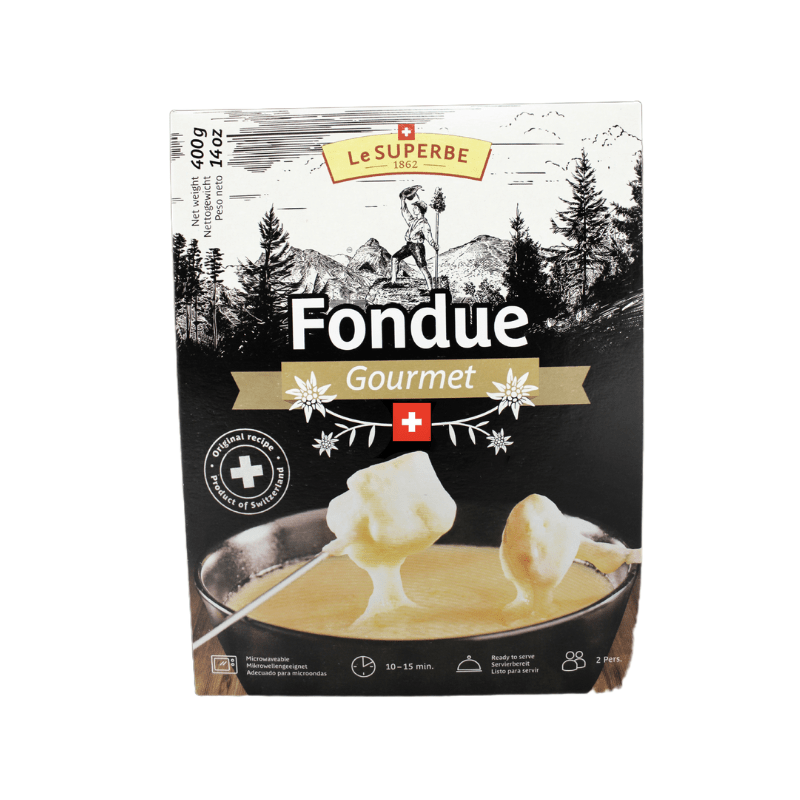 Le Superbe Swiss Fondue, 14 oz Cheese Le Superbe