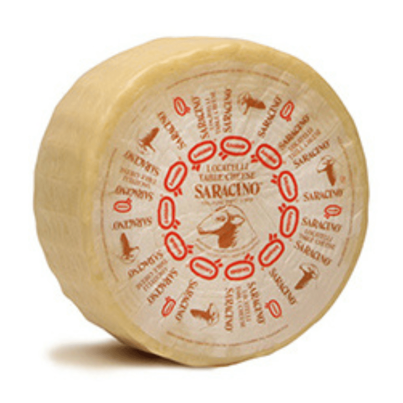 Locatelli Saracino Plain Cheese Wheel, 5 Lbs Cheese Locatelli