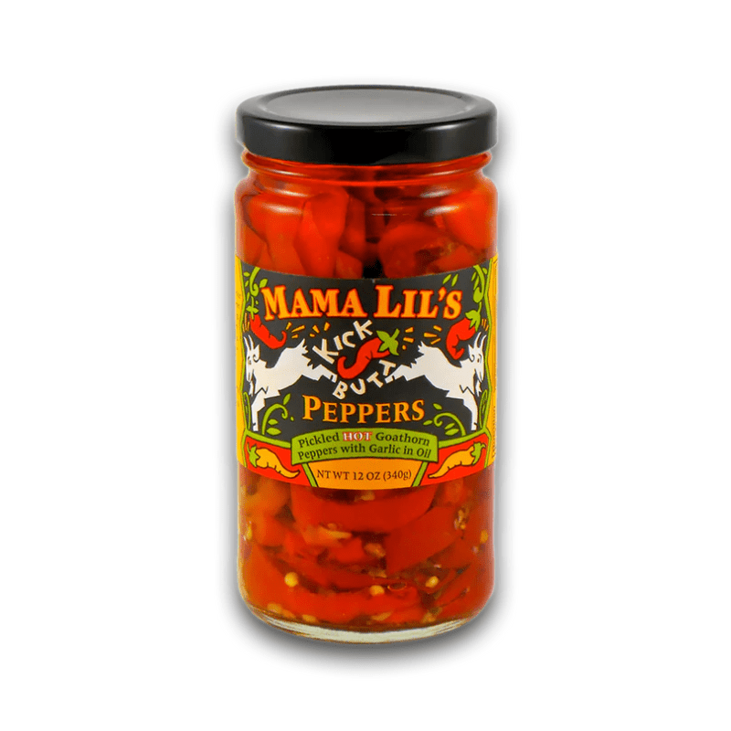 Mama Lil’s Kick Butt Peppers in Oil, 12 oz Fruits & Veggies Mama Lil’s
