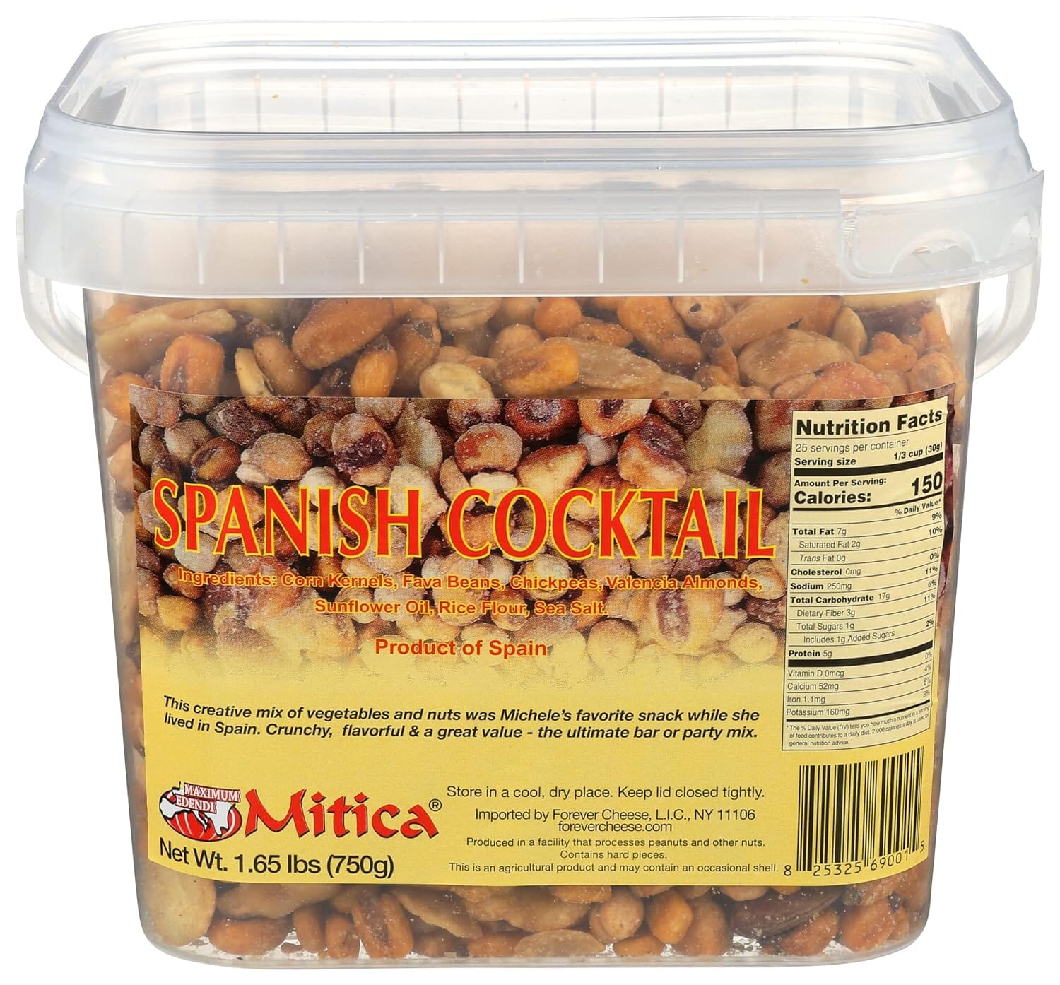 Mitica Spanish Cocktail Snack Mix, 1.65 Lbs Sweets & Snacks Mitica