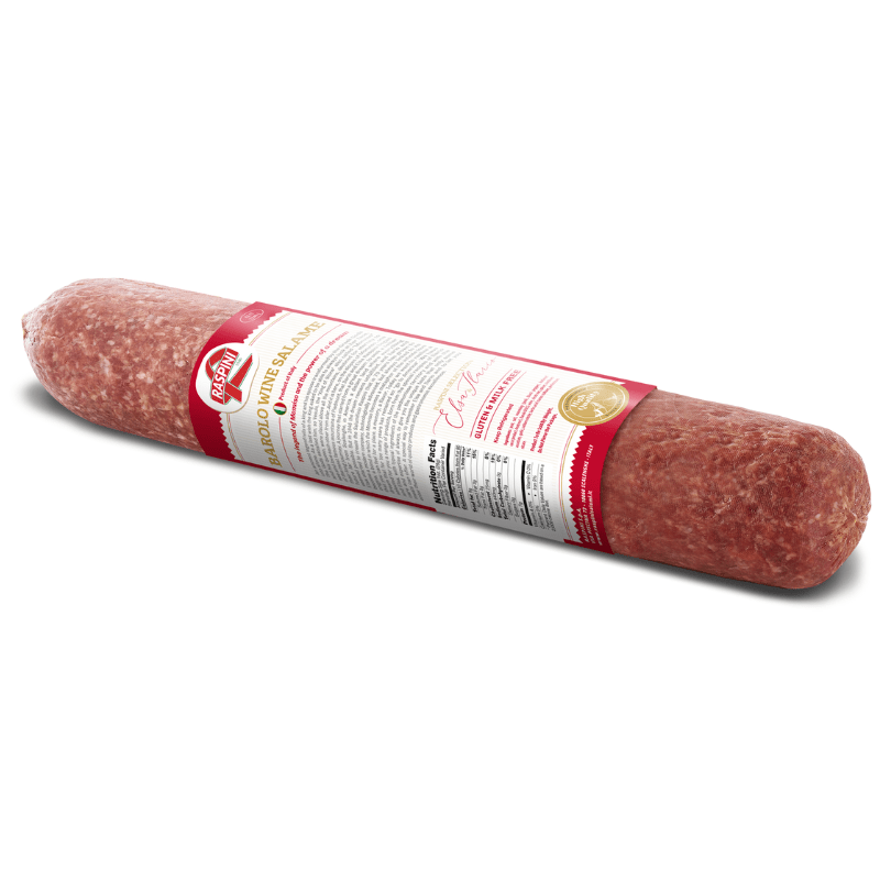 Raspini Barolo Wine Salami. 6 Lbs Meats Raspini
