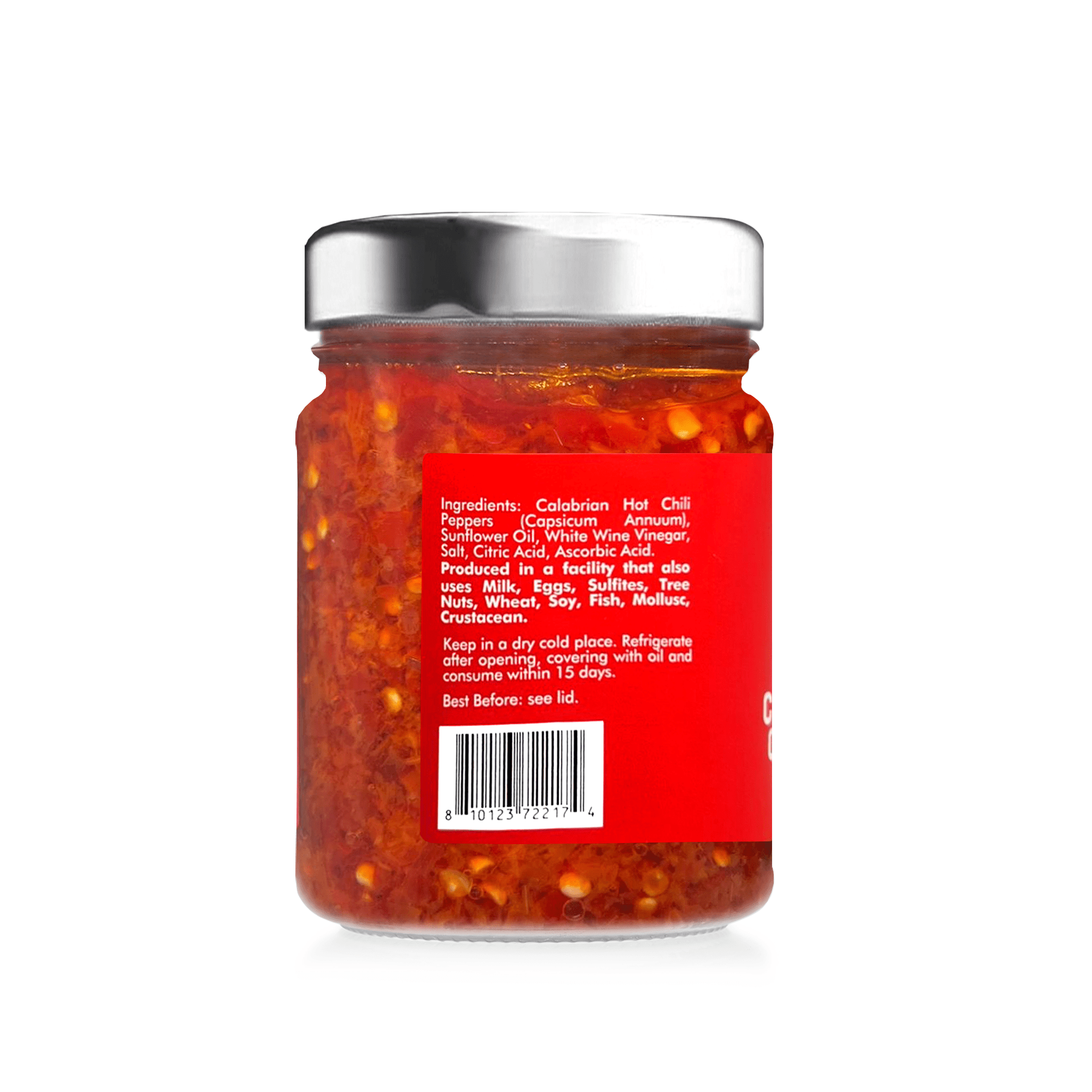 Sanniti Crushed Calabrian Hot Chili Peppers, 10.9 oz Pantry Sanniti