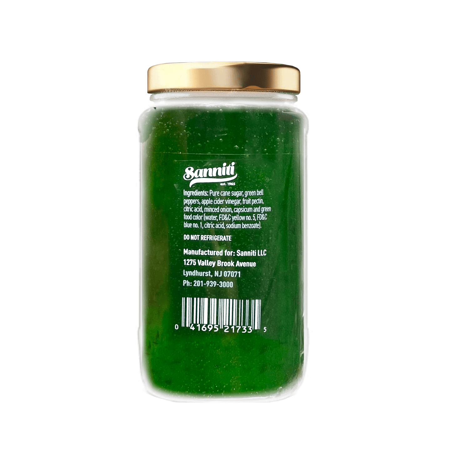 Sanniti Green Pepper Jelly, 10.5 oz Pantry Sanniti