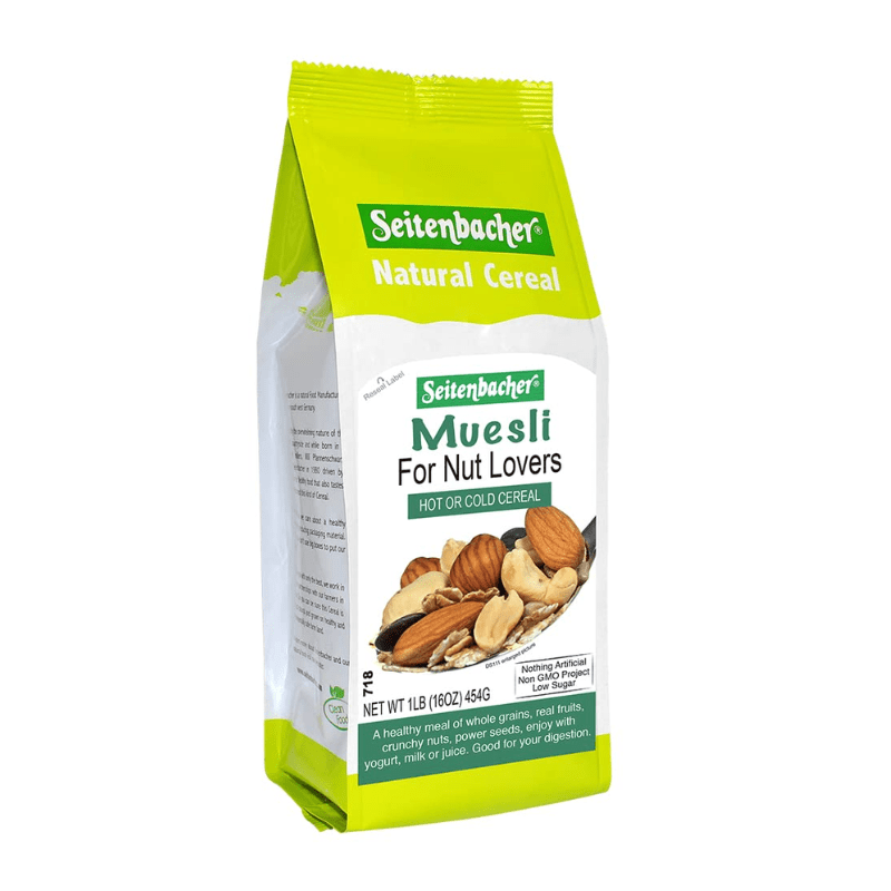 Seitenbacher Muesli Cereal For Nut Lovers, 16 oz Sweets & Snacks Seitenbacher