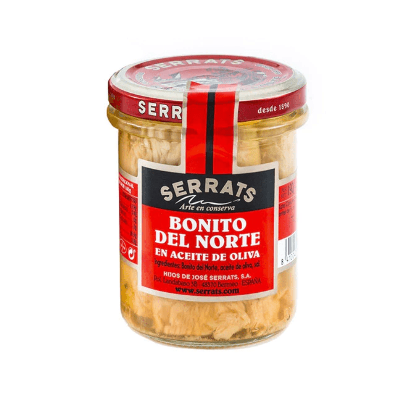 Serrats Bonito Del Norte Tuna In Extra Virgin Olive Oil Jar, 6.7 oz Seafood Serrats