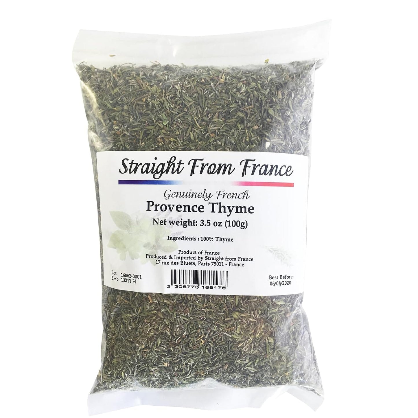 Straight From France Provence Thyme, 3.5 oz Pantry Straight From France