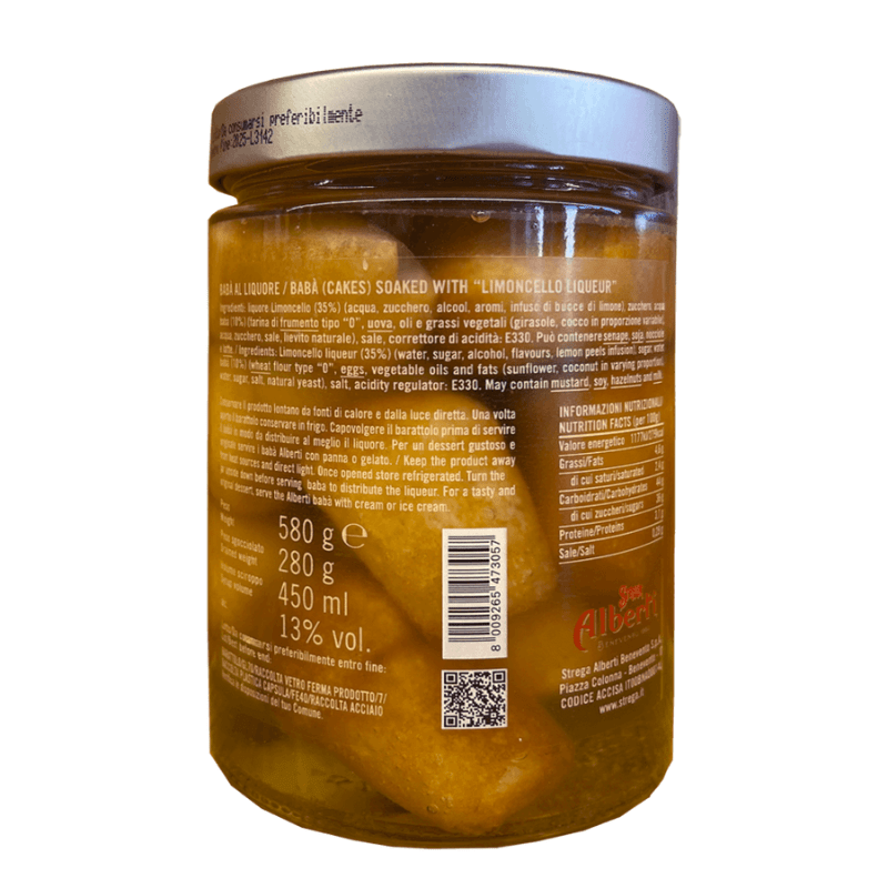 Strega Alberti Baba al Limoncello, 20.4 oz Strega