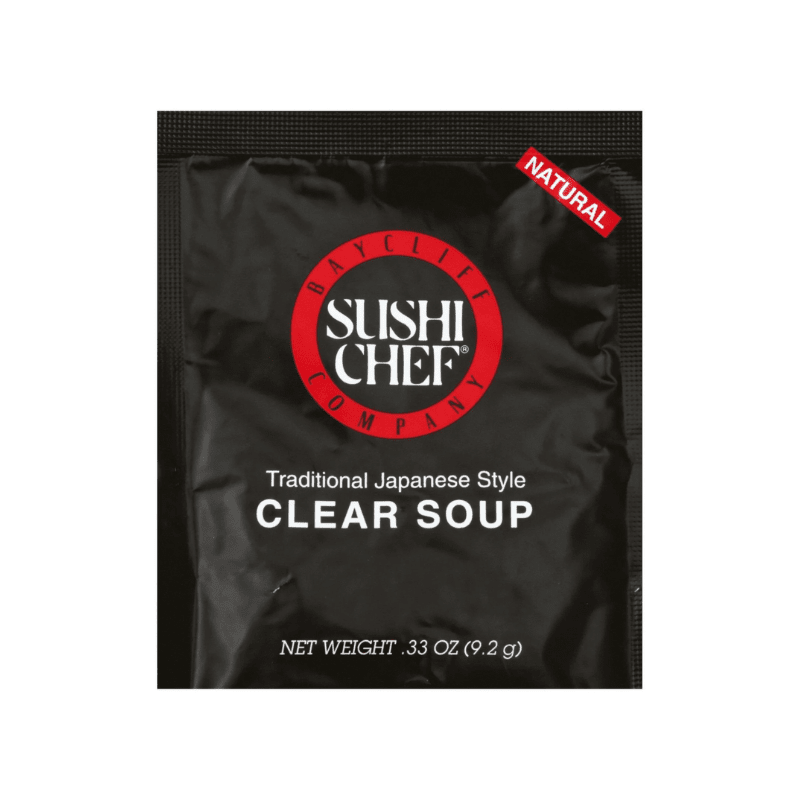 Sushi Chef Japanese Style Clear Soup, 0.33 oz Pantry Sushi Chef
