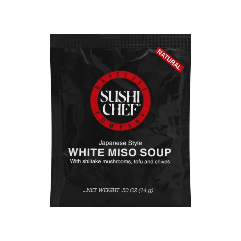 Sushi Chef Japanese Style White Miso Soup, 0.5 oz Pantry Sushi Chef