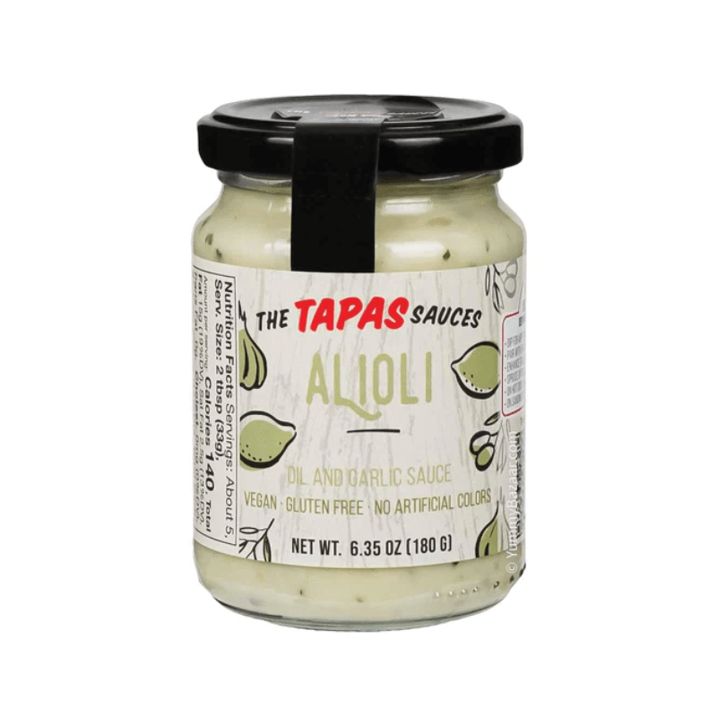 The Tapas Sauces Aioli Sauce, 6.35 oz Sauces & Condiments The Tapas Sauces