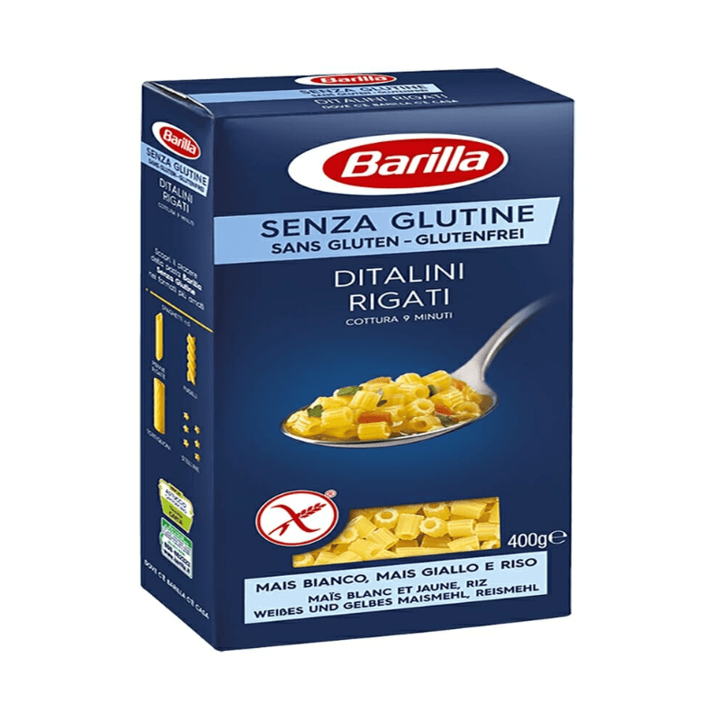 Barilla Gluten Free Ditalini Rigati Pasta, 14 oz Pasta & Dry Goods Barilla