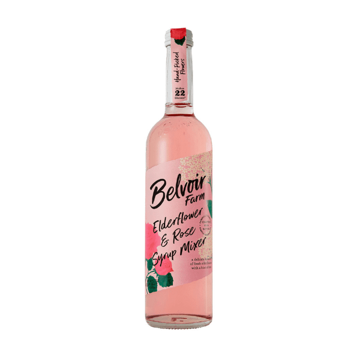 Belvoir Elderflower and Rose Syrup Mixer, 16.9 oz Coffee & Beverages Belvoir