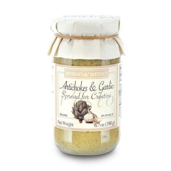 Borgo de Medici Garlic & Artichoke Spread, 6.7 oz (190 g) Pantry Borgo de Medici