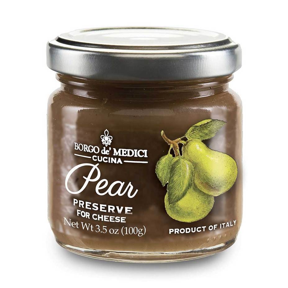 Borgo de Medici Pear Preserve for Cheese, 3.5 oz (100 g) Pantry Borgo de Medici