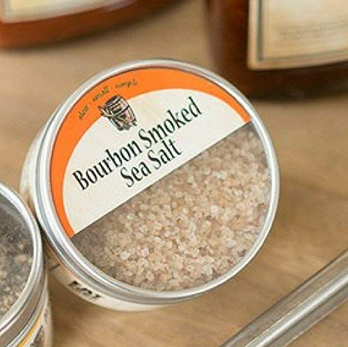 Bourbon Smoked Sea Salt, 5 oz Pantry Bourbon Barrel Foods