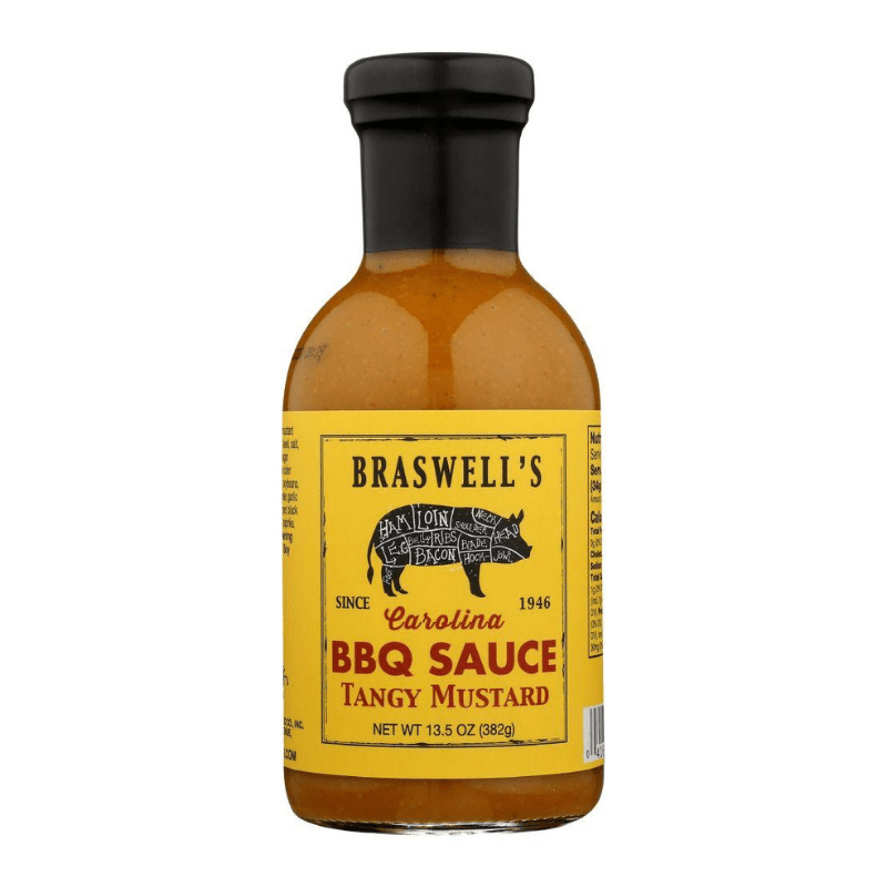Braswell's Tangy Mustard BBQ Sauce, 13.5 oz Sauces & Condiments Braswell's