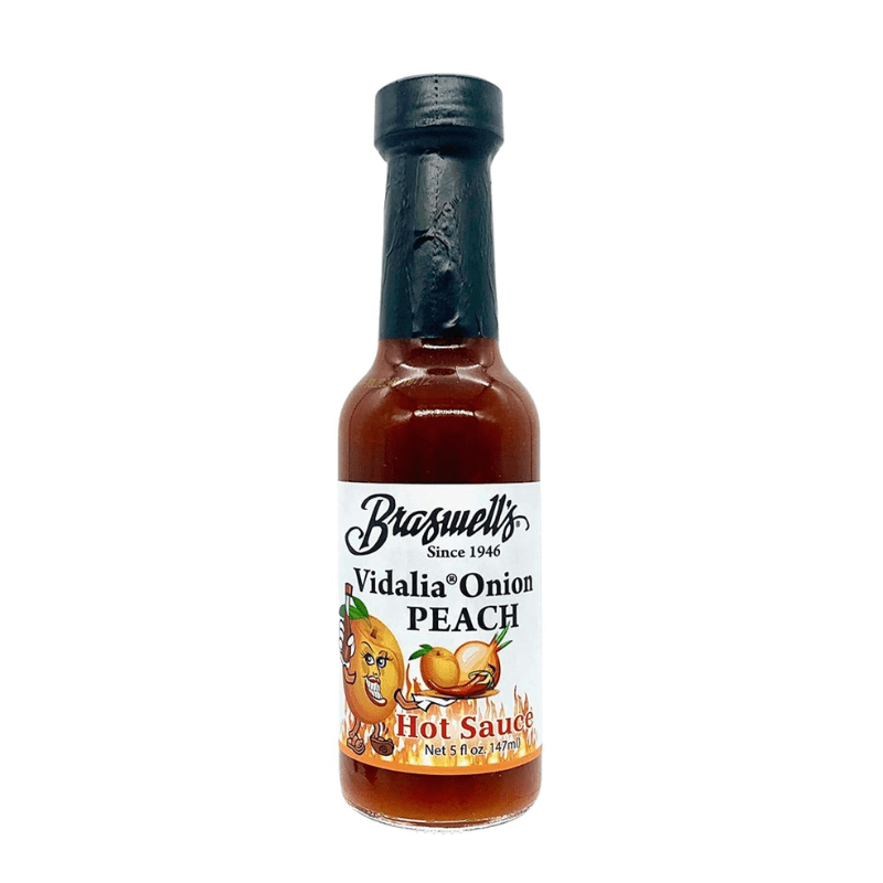 Braswell's Vidalia Onion Peach Hot Sauce, 5 oz Sauces & Condiments Braswell's