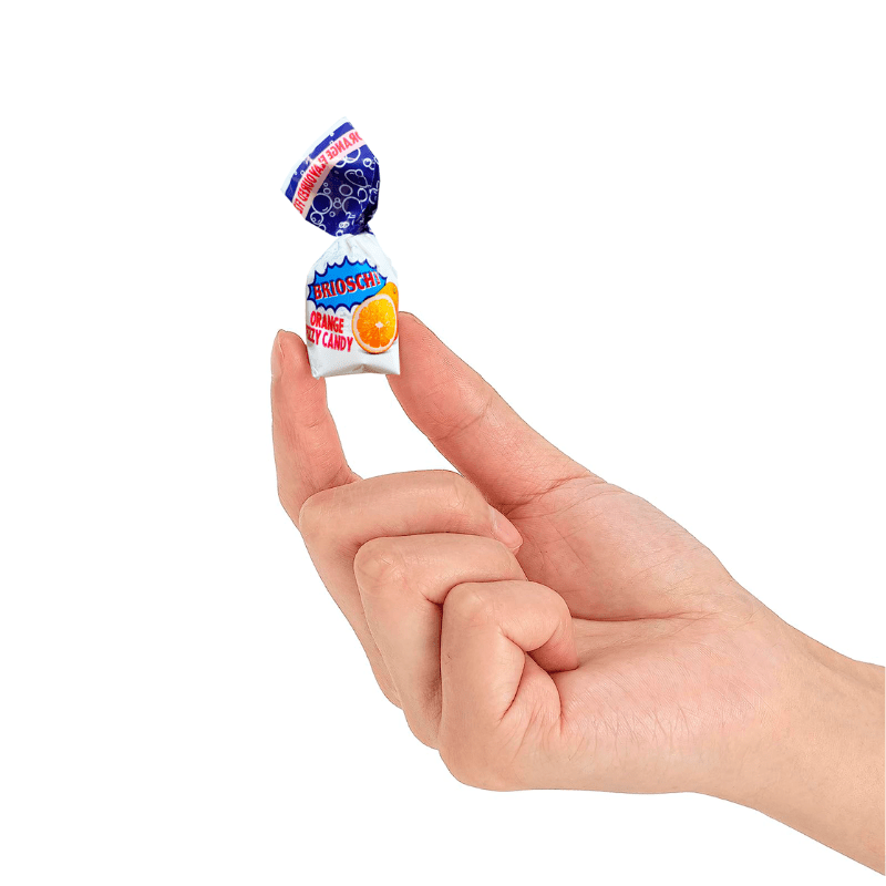 Brioschi Orange Effervescent Digestive Fizzy Candy Retail Bag, 5.29 oz Sweets & Snacks Brioschi