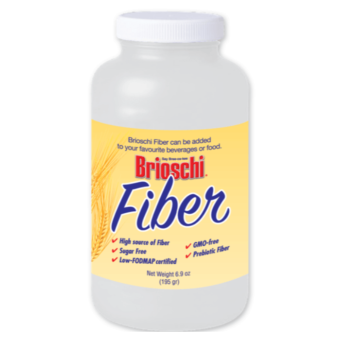Brioschi Prebiotic Fiber Powder, Sugar-Free, Low-FODMAP Certified, GMO-Free, 6.9 oz Specials Brioschi
