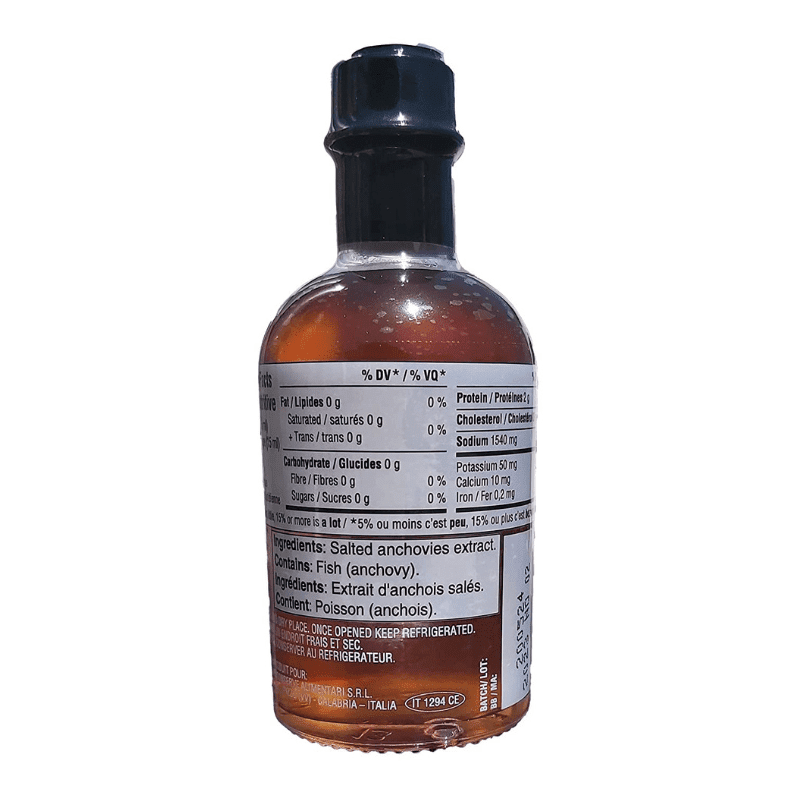 Callipo Anchovy Extract Colatura di Alici, 3.38 oz Seafood Callipo