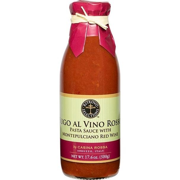 Casina Rossa Pasta Sauce with Montepulciano Red Wine, 17.6 oz (500g) Sauces & Condiments Ritrovo