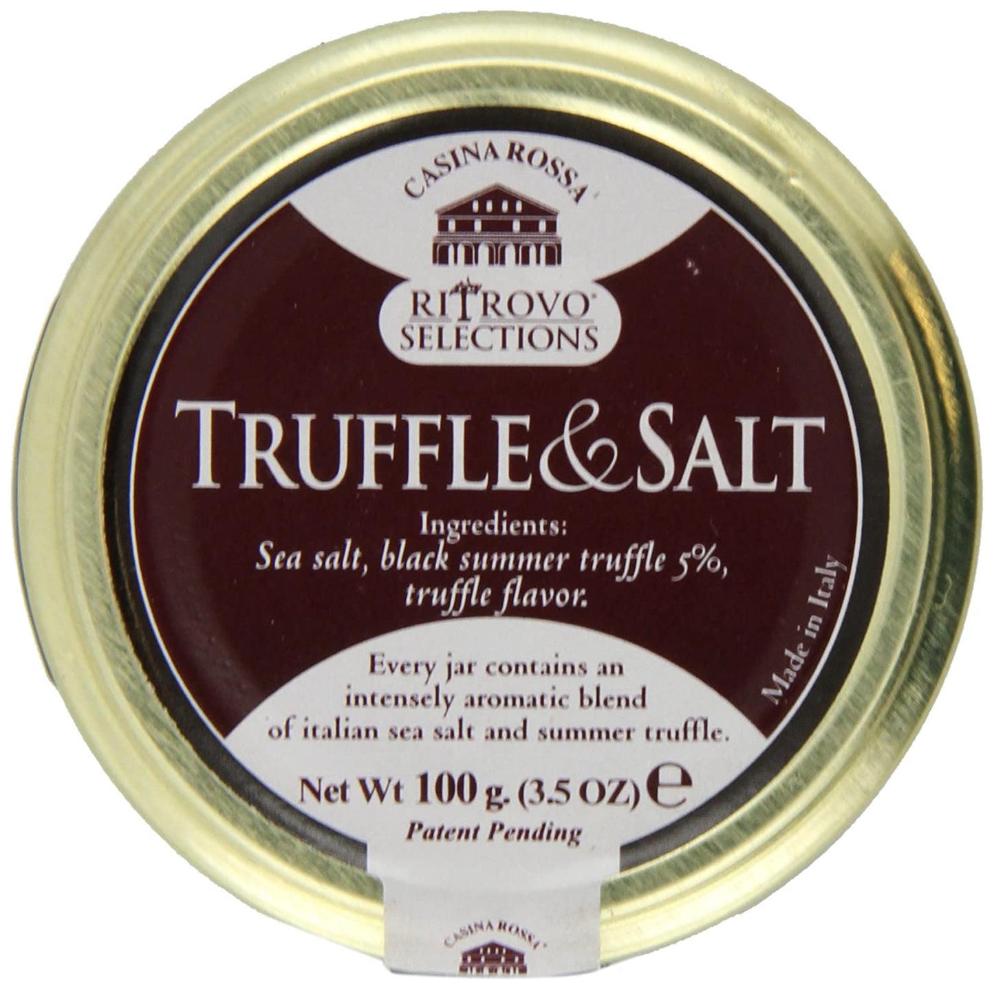 Casina Rossa Truffle and Salt, 3.5 oz (100g) Pantry Ritrovo