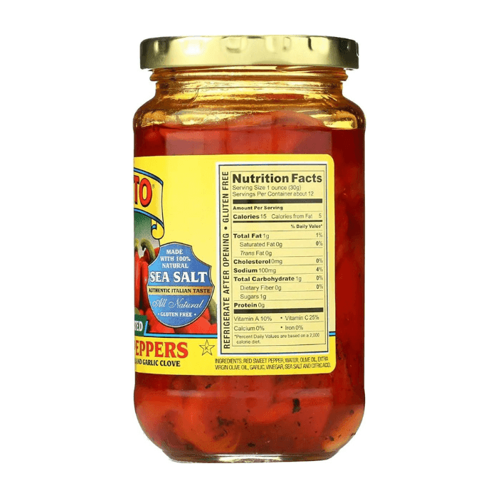 Cento Roasted and Marinated Peppers, 12 oz Fruits & Veggies Cento