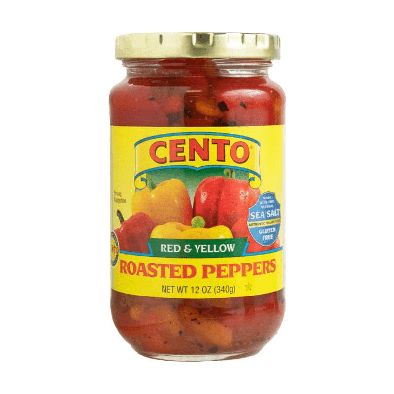 Cento Roasted Red and Yellow Roasted Peppers, 12 oz Fruits & Veggies Cento