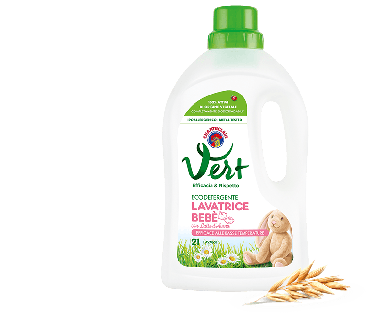 Chanteclair Vert Eco-Cleaner with Oat Milk for Baby Washing Machines, 36.2 oz Specials Chanteclair