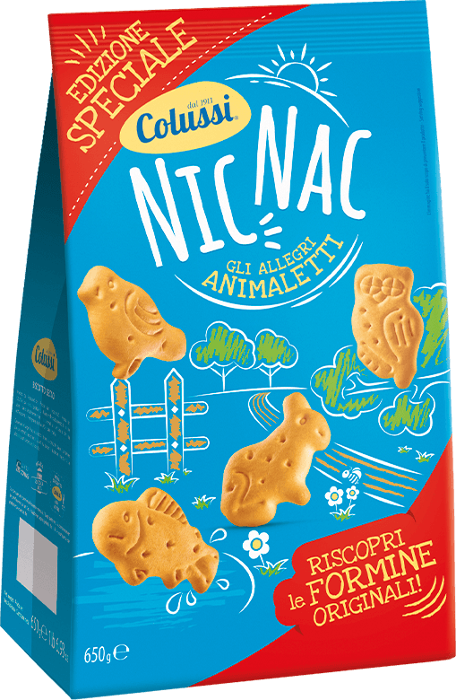 Colussi Nic Nac Biscuits, 650g Sweets & Snacks Colussi