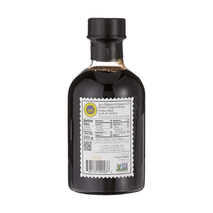 Cucina & Amore IGP Balsamic Vinegar of Modena, 16.9 oz Oil & Vinegar Cucina & Amore