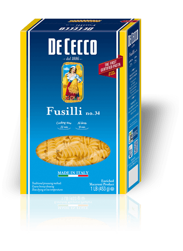De Cecco #34 Fusilli, 1 lb