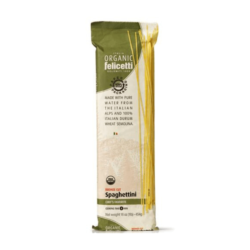 Felicetti Organic Spaghettini Pasta, 16 oz Pasta & Dry Goods Felicetti