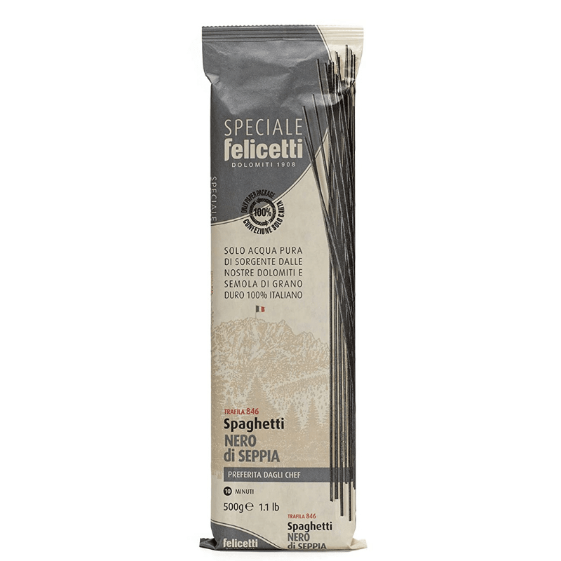 Felicetti Spaghetti with Squid Ink, 17.6 oz Pasta & Dry Goods Felicetti