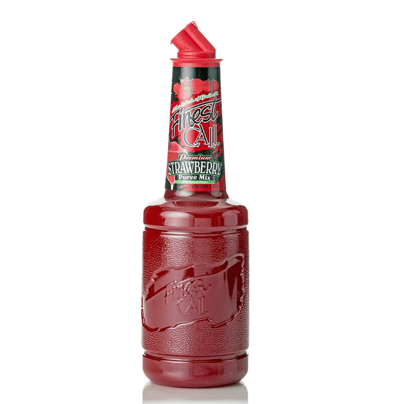 Finest Call Premium Strawberry Puree Mix, 1 Liter Coffee & Beverages Finest Call